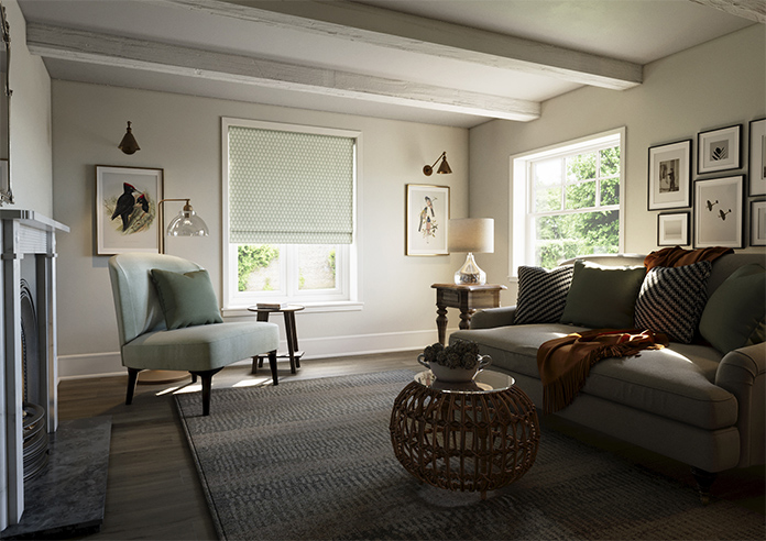 Emily Bond Jaipur, Sage - Twist&Fit Roman Blind - Image 7